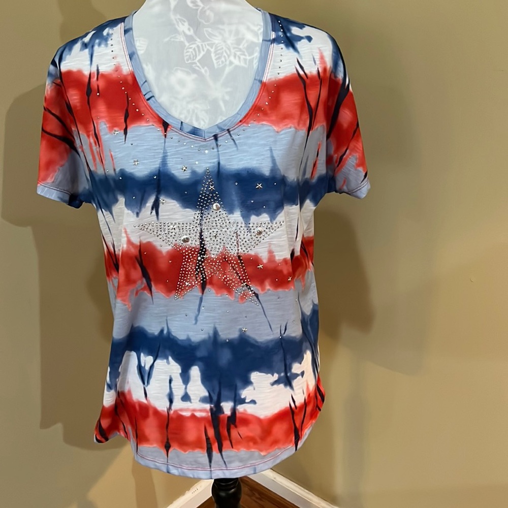 Red White & Blue Patriotic size medium